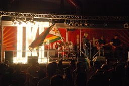 Ike Moriz band headlining at Zimfest Cape Town 2008
