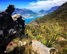 Ike's Thumb rock formation, Hout Bay, named after Ike Moriz