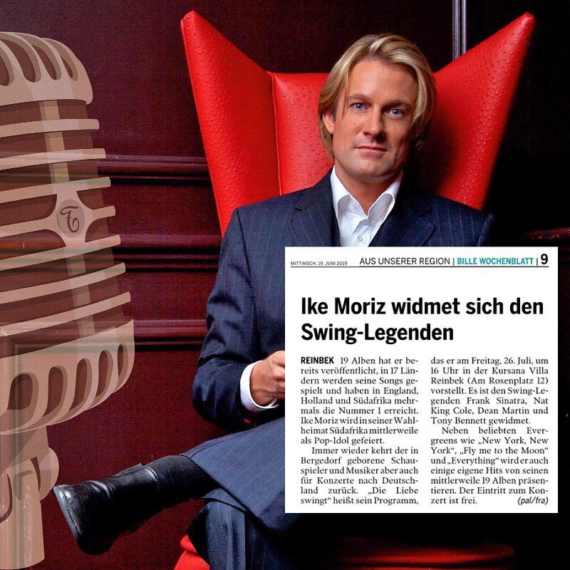 Ike focus on swing legends Reinbek Bille Wochenblatt Hamburg article newspaper
