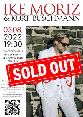 Ike Moriz Performs Charity Concert at Hamburg’s St Michaelis Church for Plan International

Krypta is sold out
